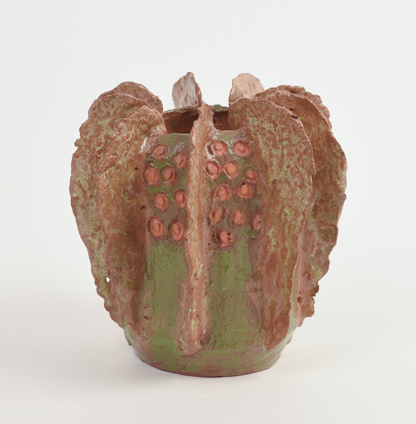 STUDIO POTTERY VASE.
