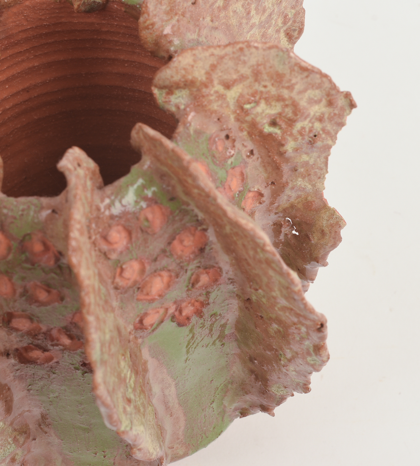 STUDIO POTTERY VASE.