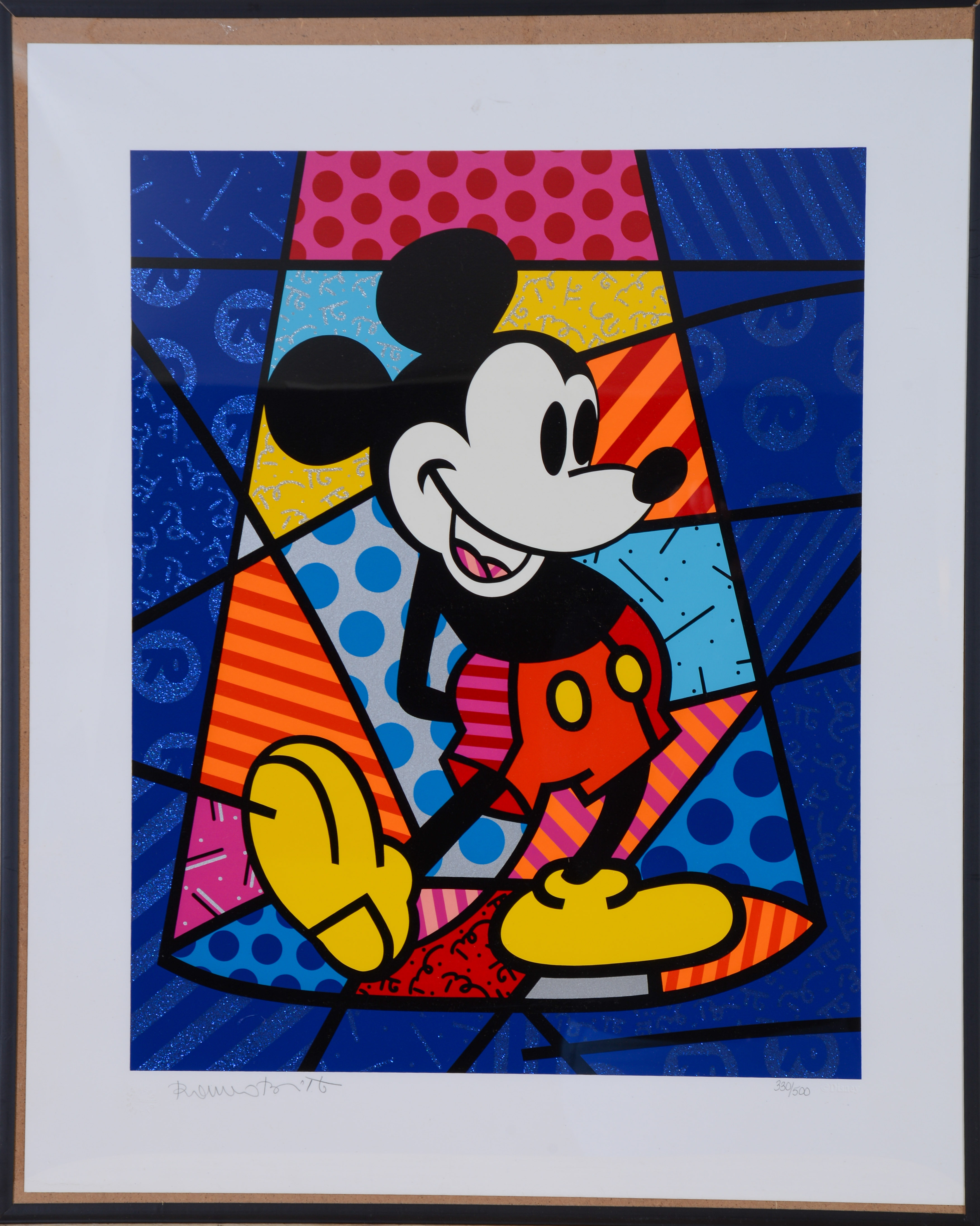 ROMERO BRITTO. MICKEY MOUSE SPOTLIGHT.