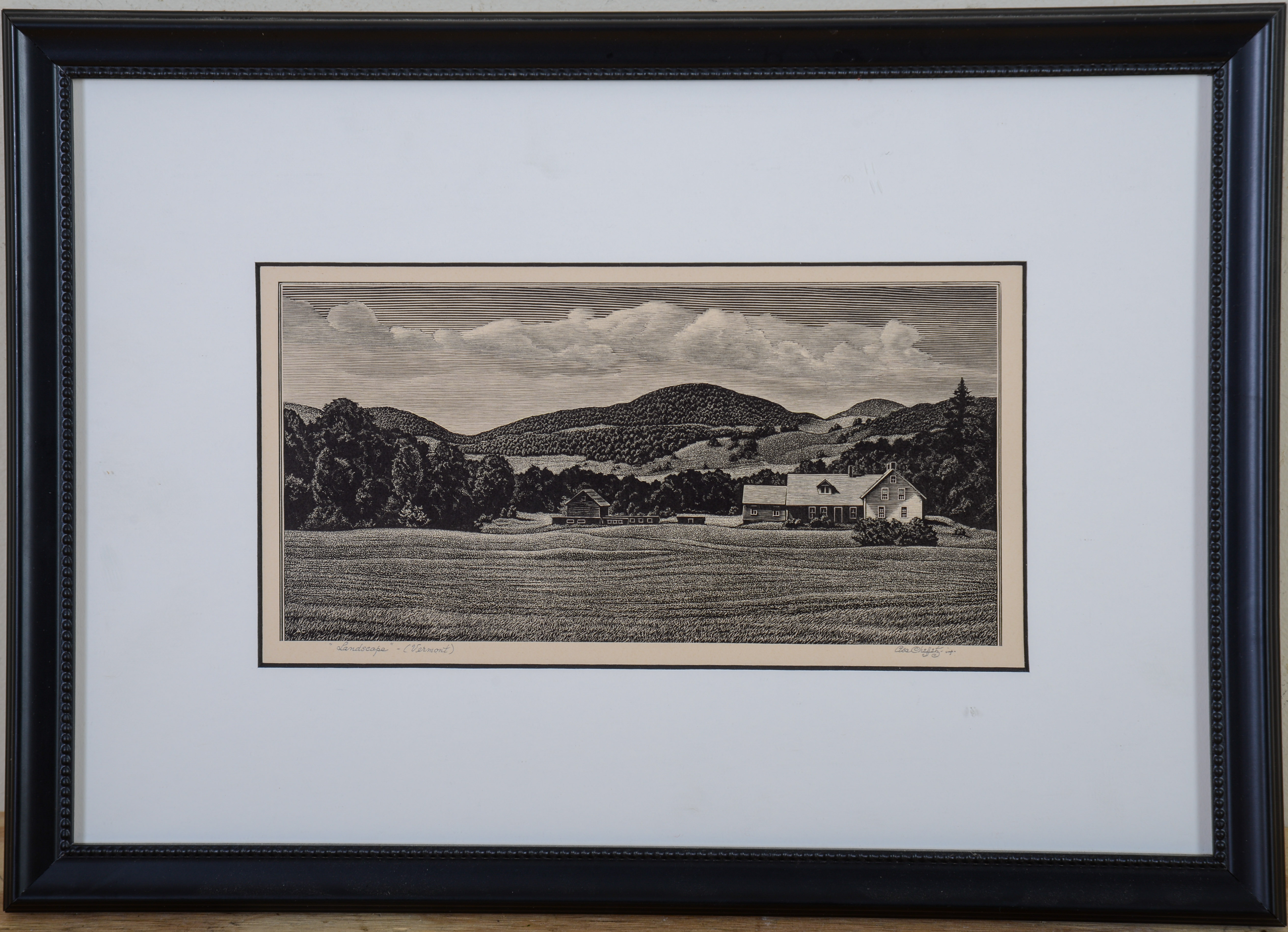 ASA CHEFFETZ. VERMONT LANDSCAPE.
