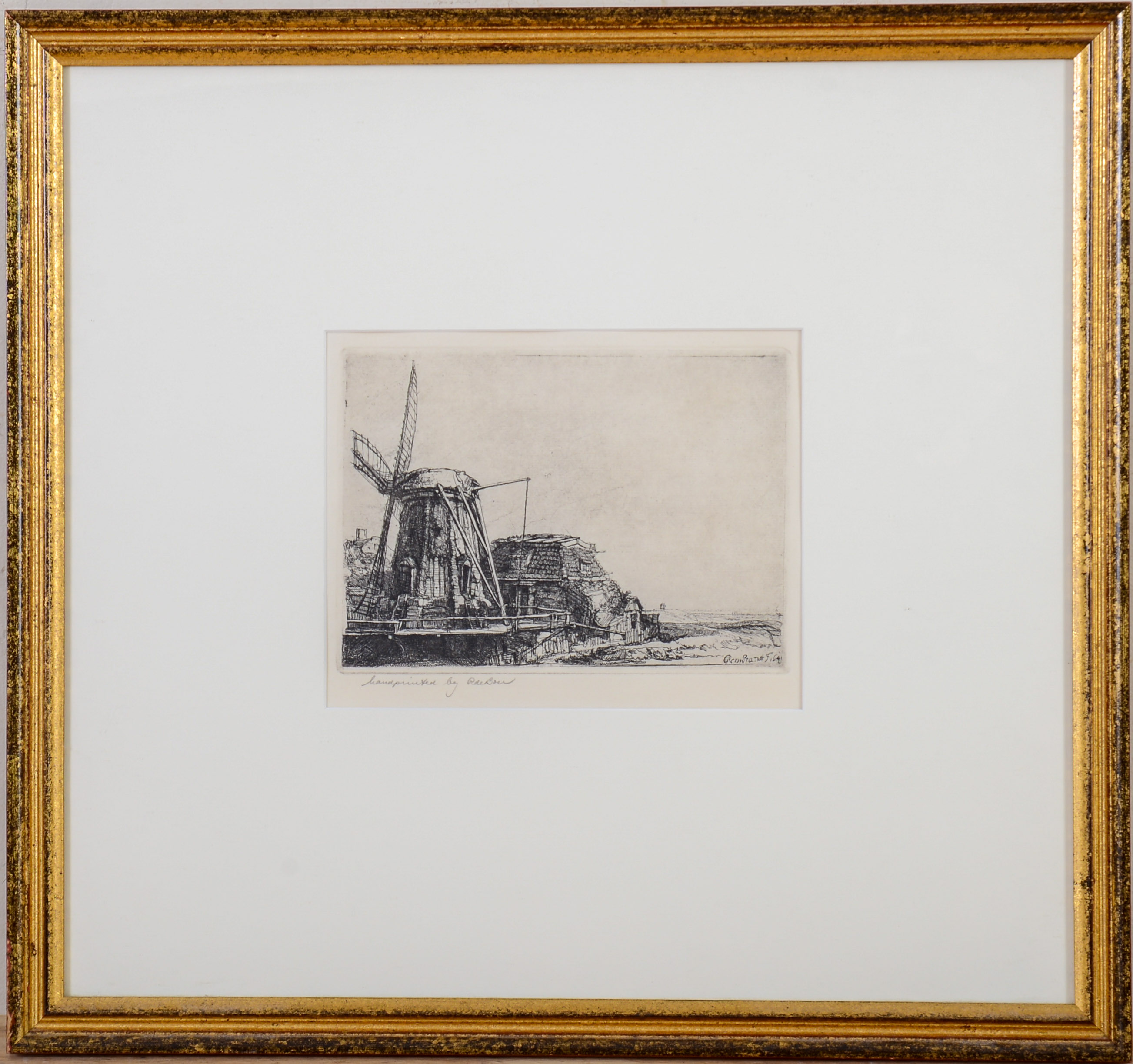 ENGRAVING, AFTER REMBRANDT.