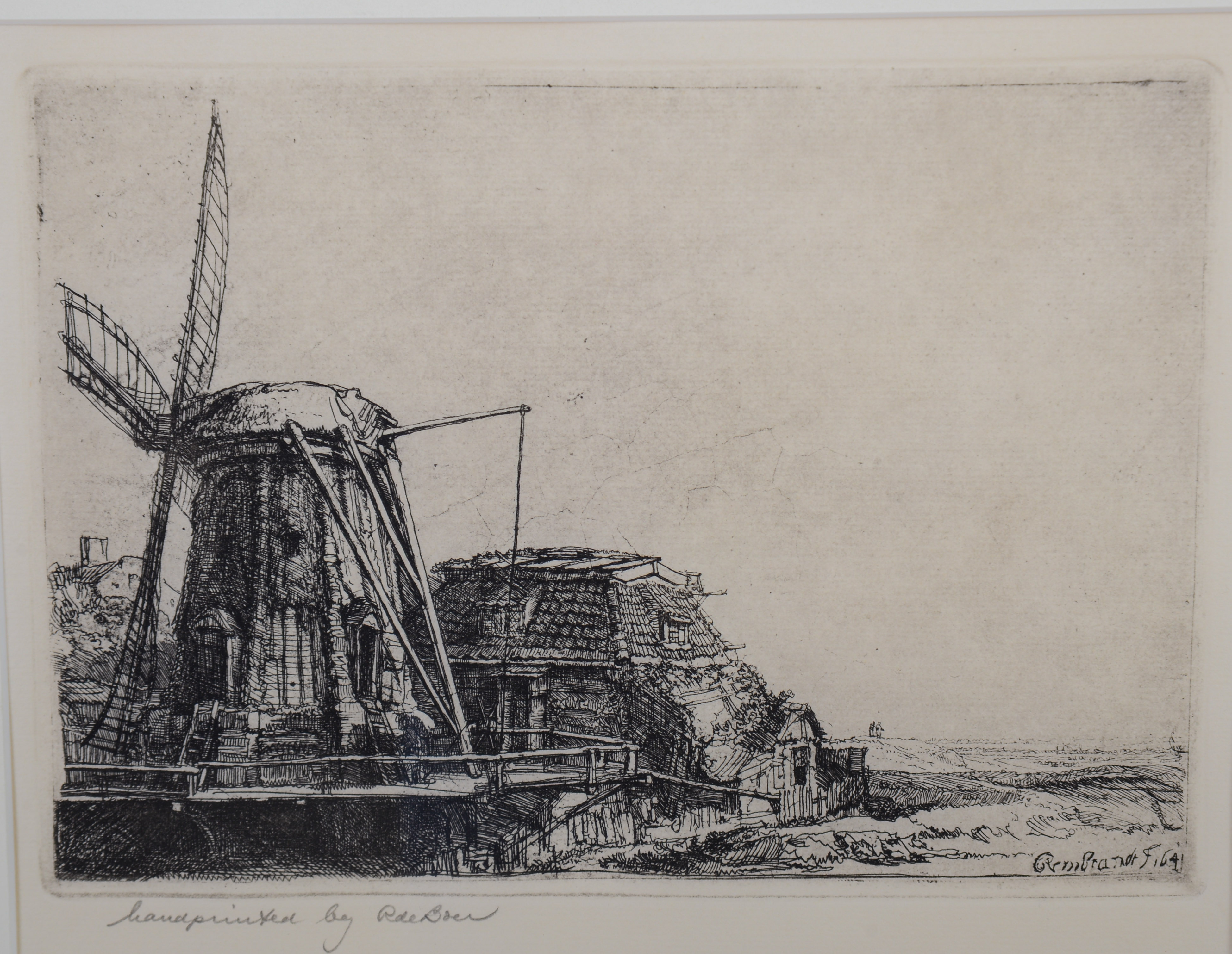 ENGRAVING, AFTER REMBRANDT.