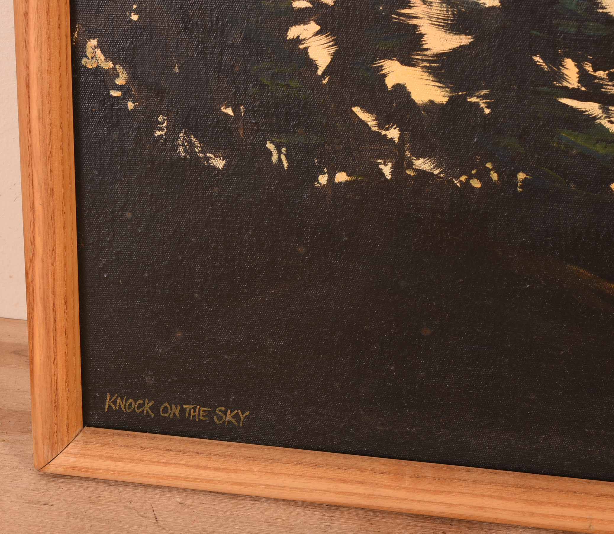 JOHN SQUADRA (B. 1932). KNOCK ON THE SKY.