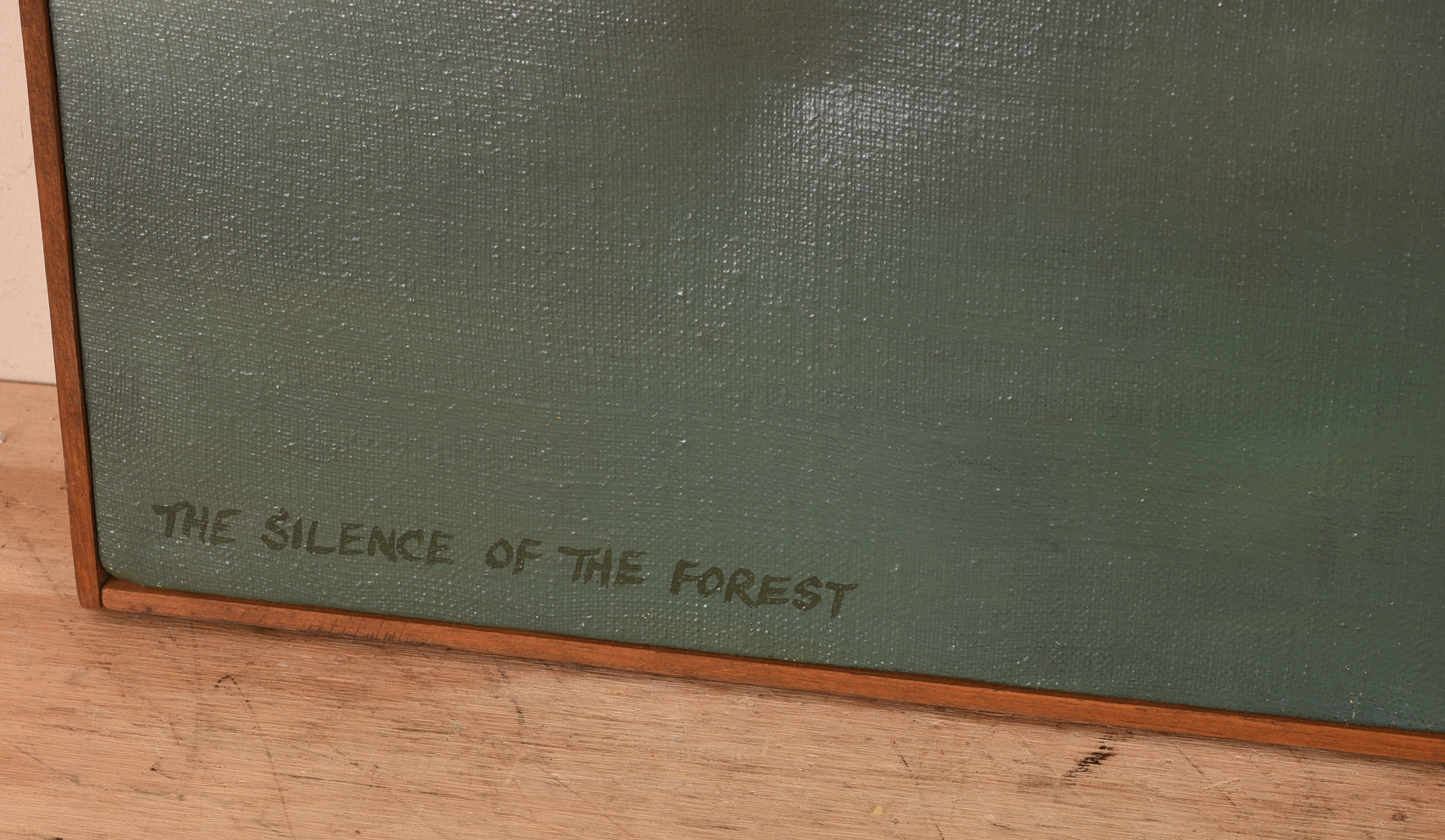 JOHN SQUADRA (B. 1932). THE SILENCE OF THE FOREST.