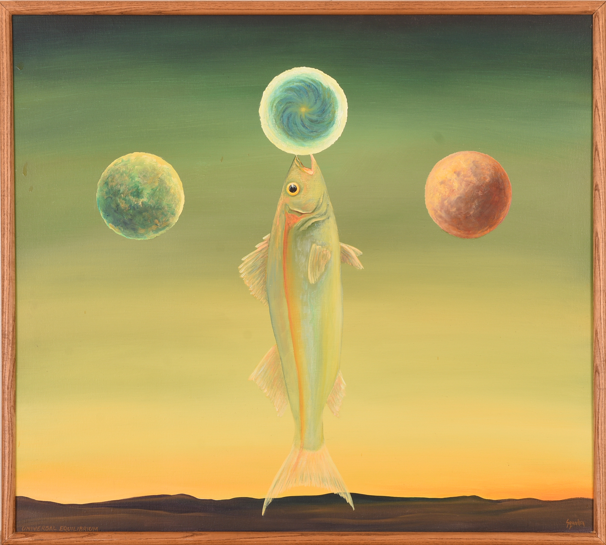 JOHN SQUADRA (B. 1932). UNIVERSAL EQUILIBRIUM.