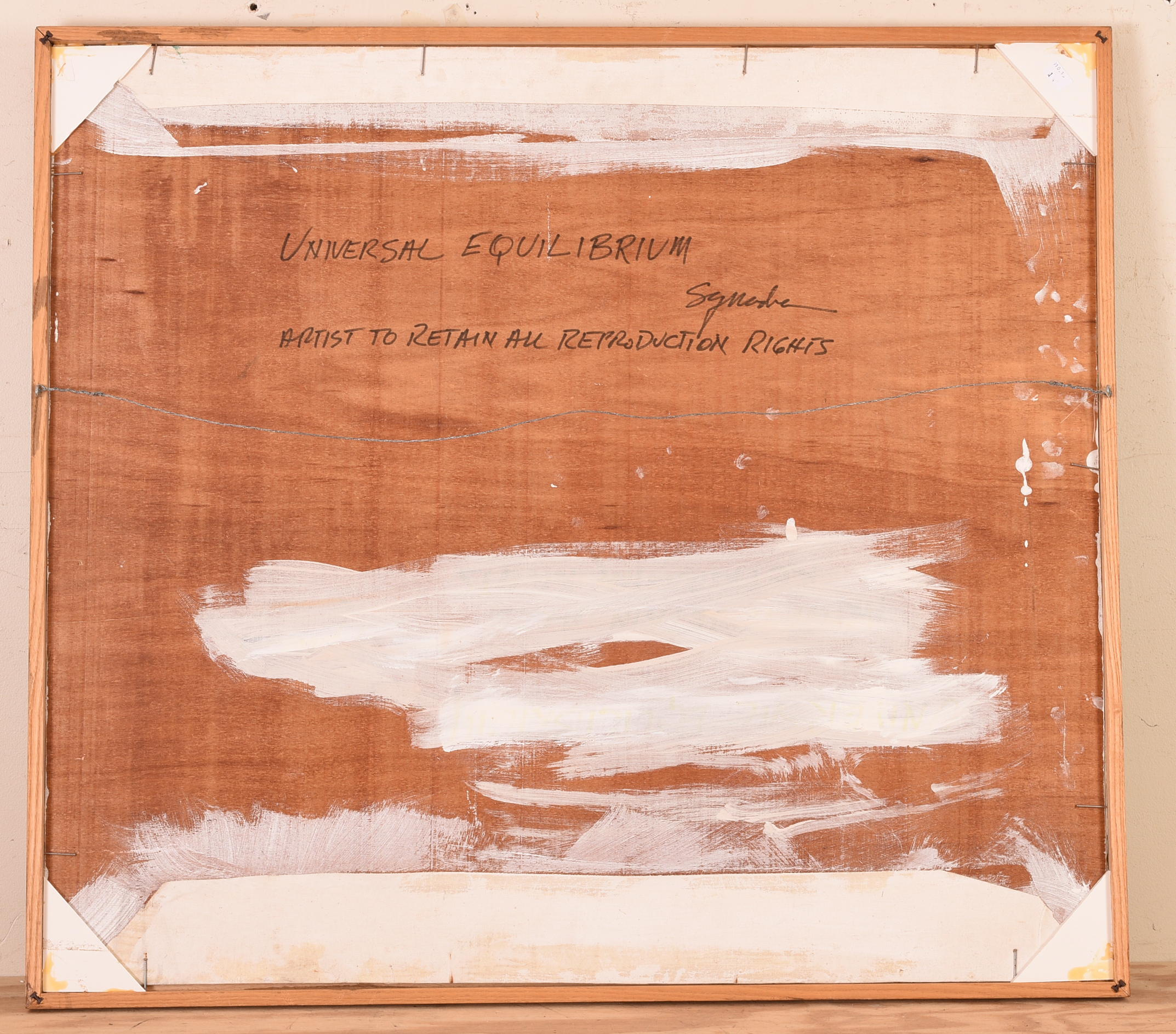 JOHN SQUADRA (B. 1932). UNIVERSAL EQUILIBRIUM.