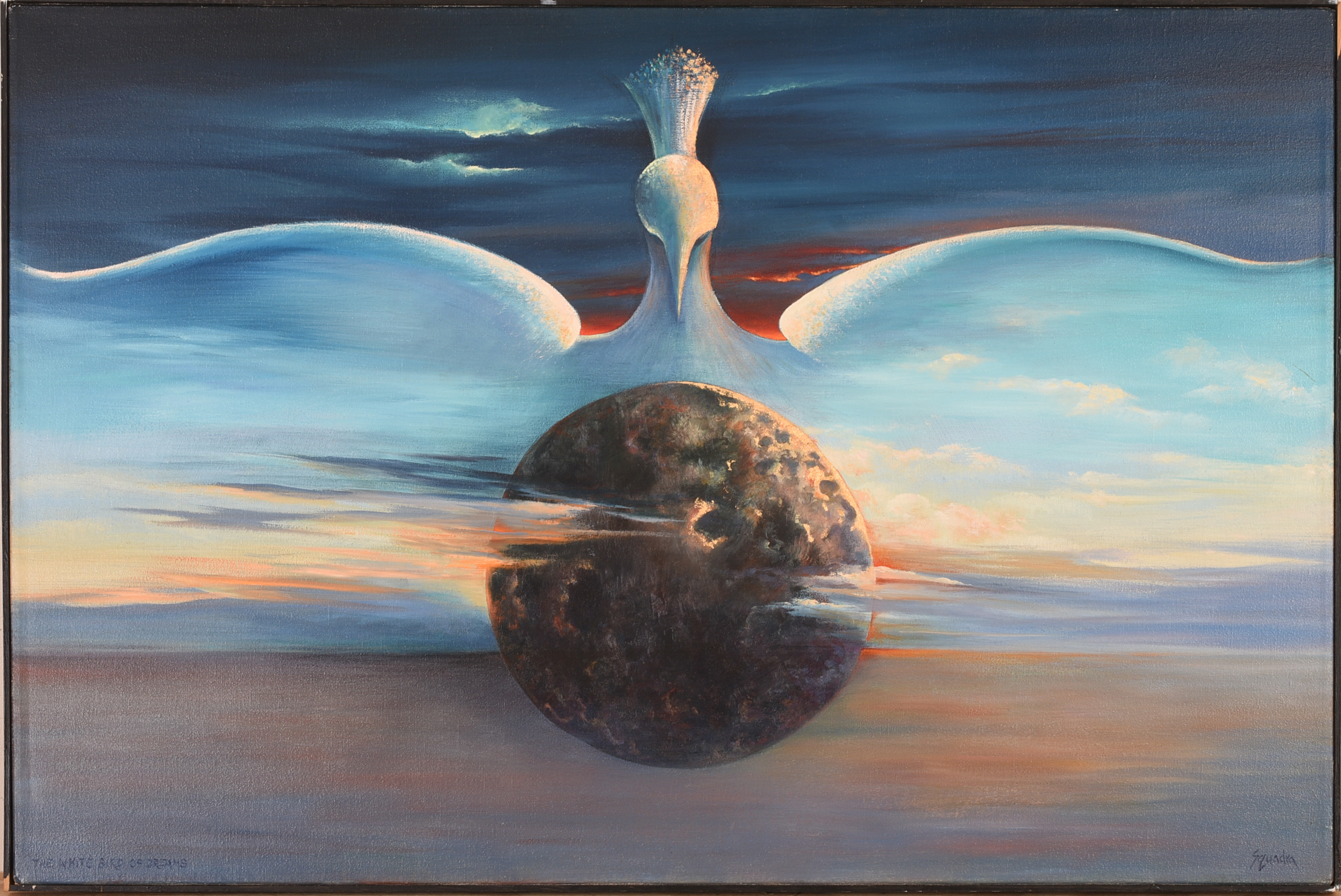 JOHN SQUADRA (B. 1932). THE WHITE BIRD OF DREAMS.