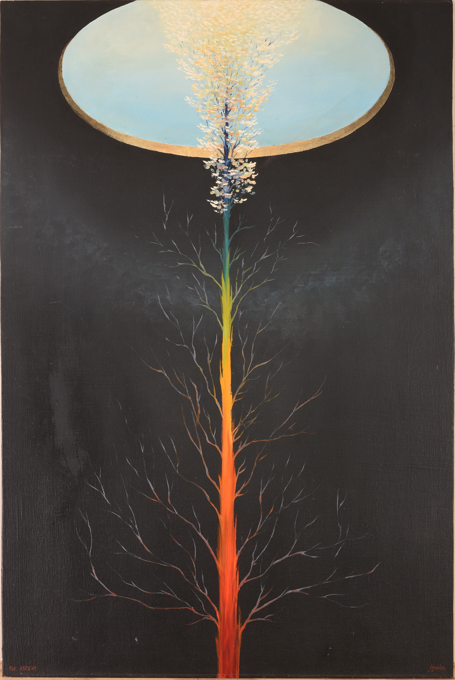 JOHN SQUADRA (B. 1932). THE ASCENT.