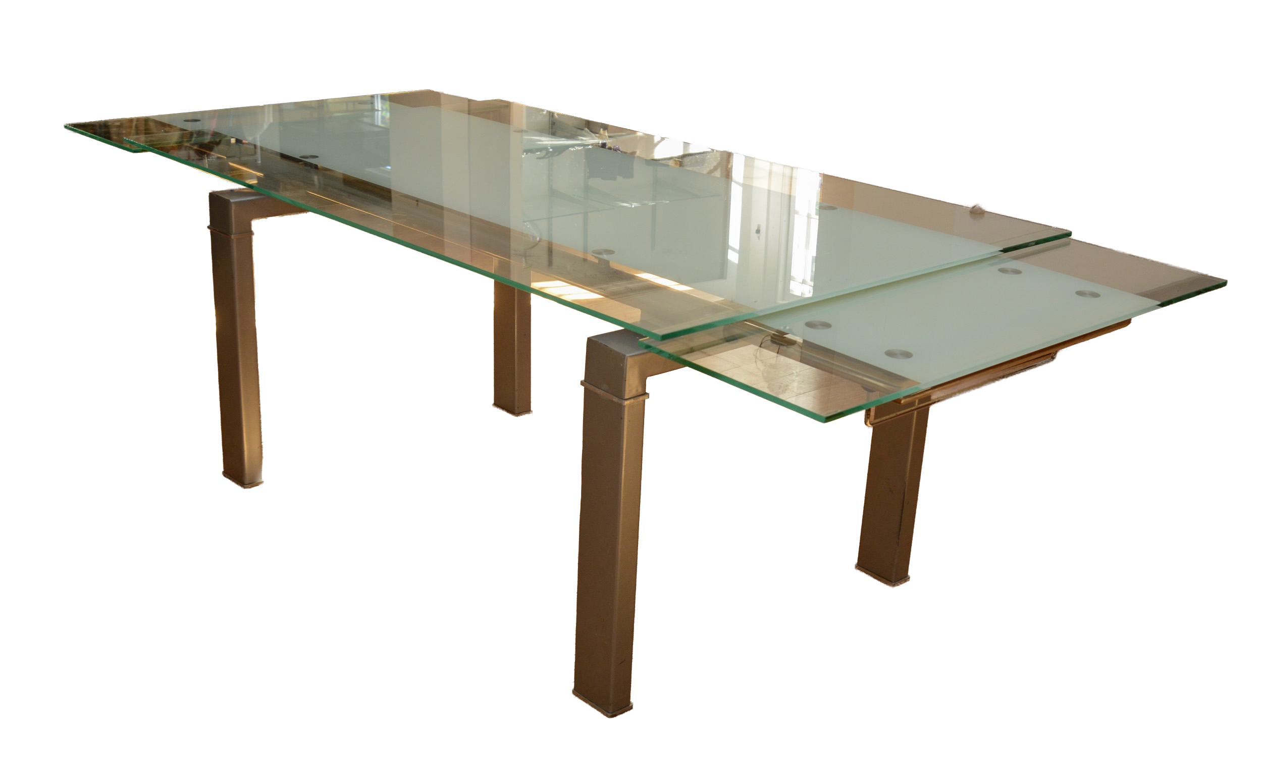 DECOMA DESIGN EXTENDABLE DINING TABLE, STILT MODEL.