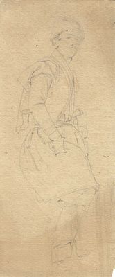 TIMM Vassili (1820-1895)LOT de huit croquis de voyageSignés, annotésEntre 12 x 12 cm et 14 x 25