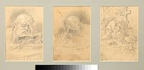 KRUKOV Valerian (1838-1916)
LOT de six dessin, années 1880
Crayon sur papier
Signés Изображение - 1