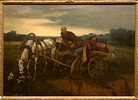 TRUTOVSKIJ Konstantin (1826-1893)
Scène de nuit
Huile sur toile
Signé et daté « 1872 » en bas à Изображение - 1
