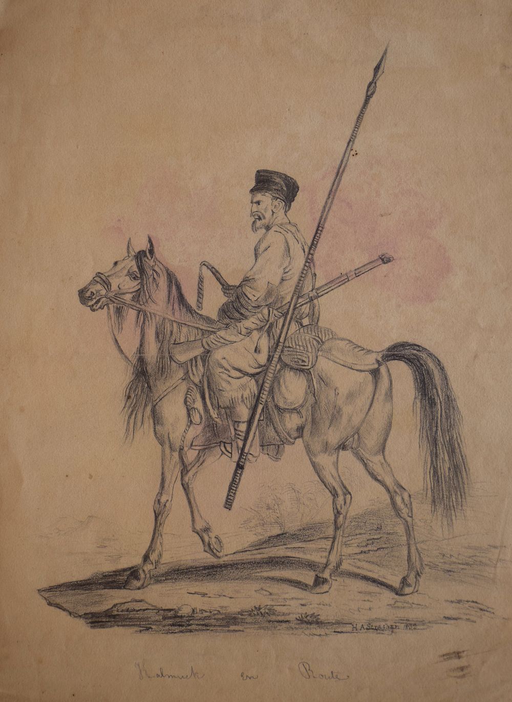 ECOLE RUSSE, XVIIIe et XIXe siècle
LOT de quatre vues de la Russie
Aquarelles sur papier
26 x 