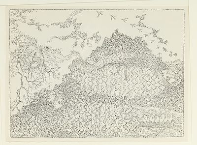 SVECHNIKOFF Boris (1927-1998)
R&eacute;veil, 1995
Encre sur papier
Monogramm&eacute; et dat&eacute; &laquo; 95 &raquo; en bas &agrave; 