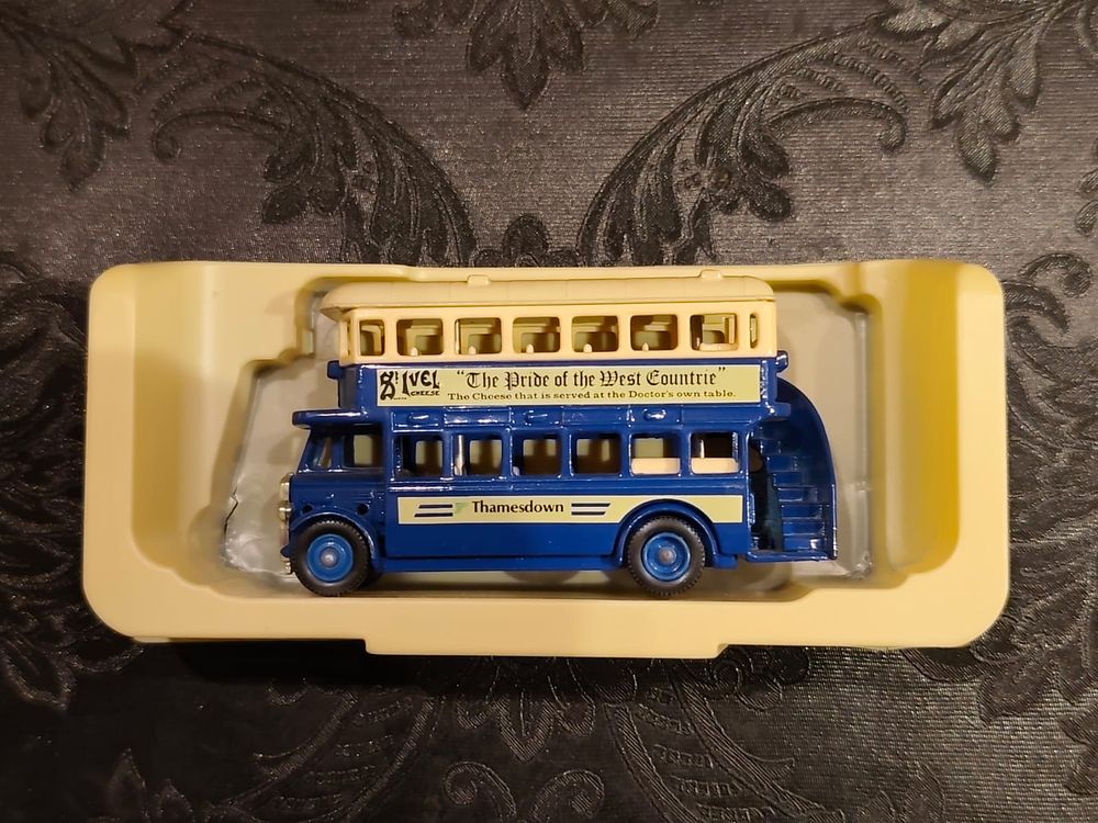 AEC Regent Double Decker Bus (1932) by LLEDO. THE PRIDE OF WEST COUNTRIE Promotional Model