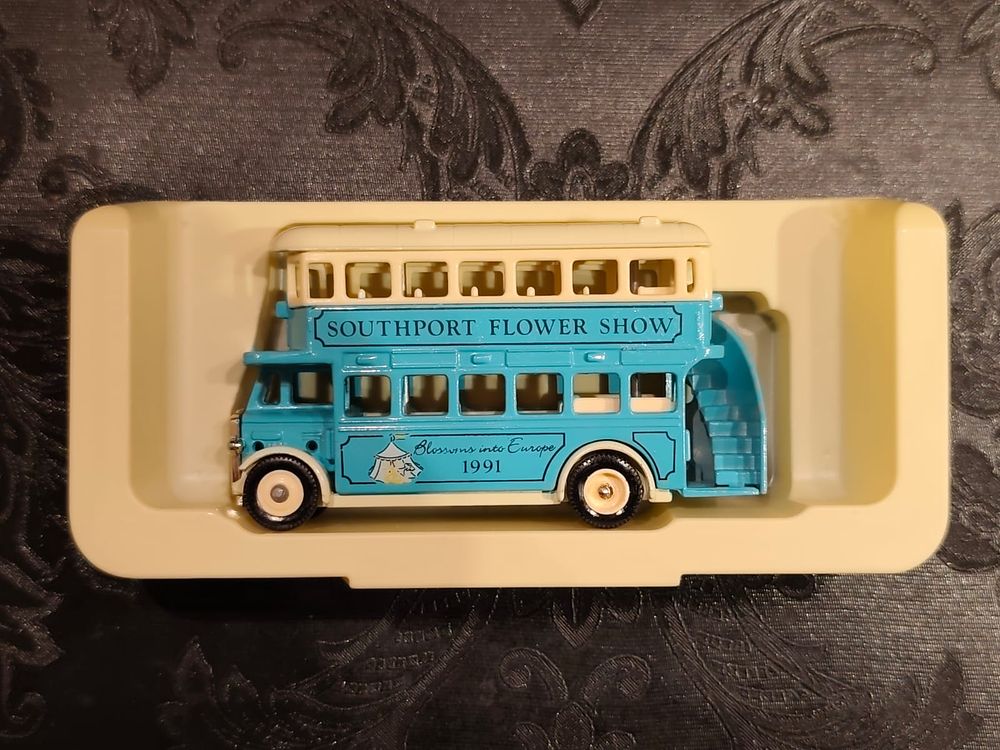 AEC Regent Double Decker Bus (1932) by LLEDO. SOUTHPORT FLOWER SHOW Promotional Model