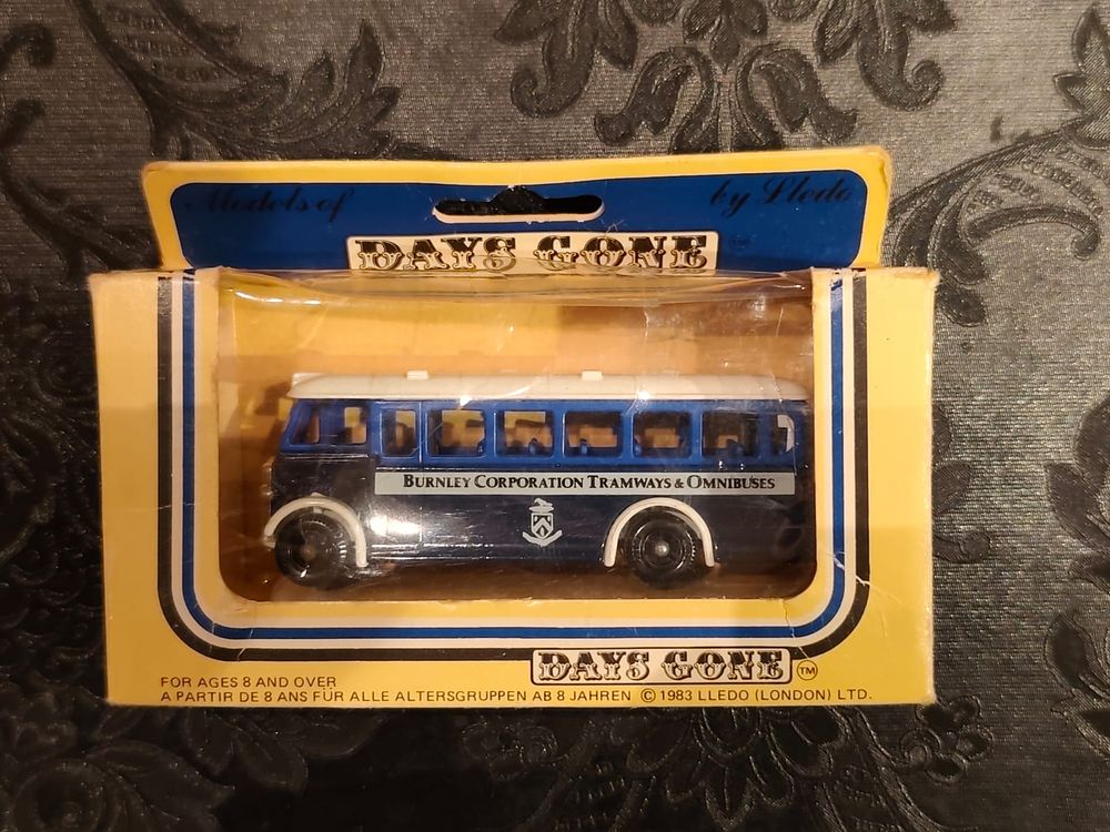 AEC Regal Single Deck Bus (1932) by LLEDO (Days Gone). BURNLEY CORPORATION TRAMWAYS &amp; 
