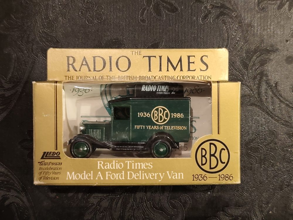 Ford Delivery Van model A (1936) BBC Promotional Model by LLEDO. British Broadcasting 