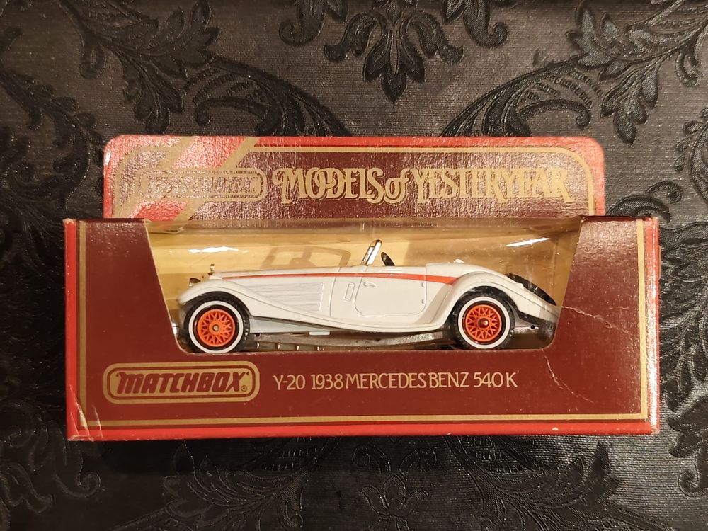 Mercedes Benz 540K (1938) by MATCHBOX (Models of Yesteryear). (Y-20)