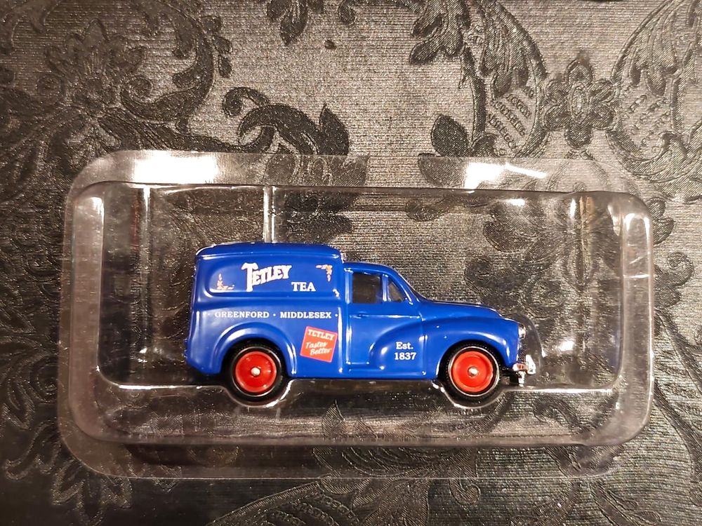 Morris Minor Van by LLEDO (Days Gone by Classic Trucks & Vans Magazine). Issue no.02, Tetley Tea 