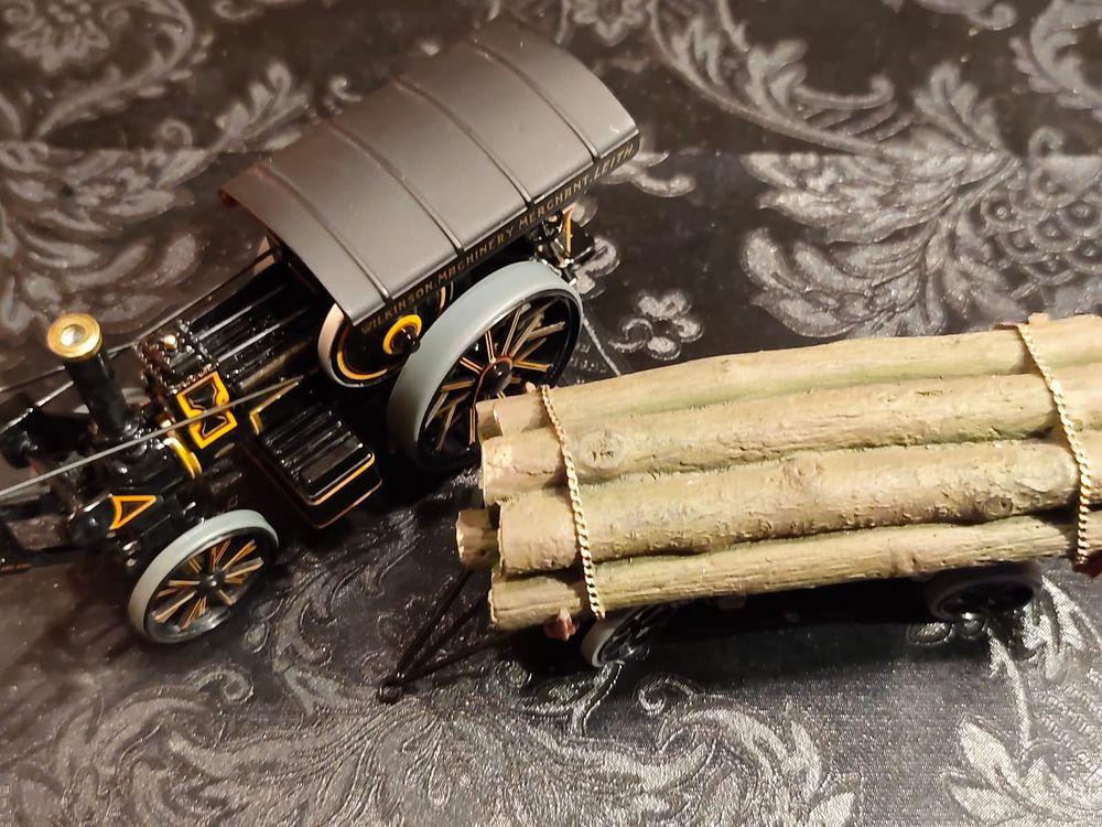 Fowler Steam Crane Engine with Trailer by CORGI. Wilkinson Machinery Merchant - Leith