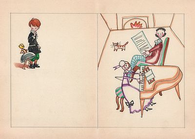 Гольц Н.Г. Третьего дня я хотел нарисовать, как маменька возле меня играет на фортепьяно, а 