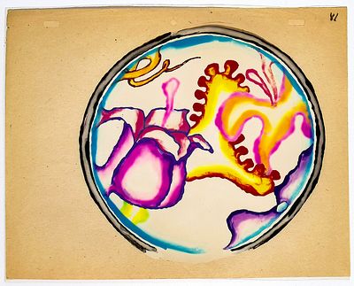 [Анимация]. Горленко А. и Гурьев А. Под стеклом. Фаза движения к мультфильму "Увеличительное 