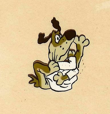 [Анимация]. Гурьев А.А. Собачка. Фаза движения из мультфильма &laquo;Однажды&raquo; (М.: Союзмультфильм 