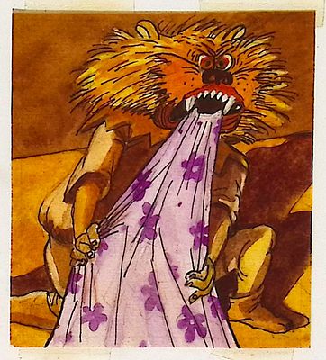 [Анимация]. Пророкова Е.Ю. В ярости. Эскиз кадра для мультфильма по комедии В. Шекспира "Сон в 