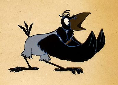 [Анимация]. Смирнов А.С. Ворона. Фаза движения к мультфильму "Ворона" (М.: Союзмультфильм, 1992 