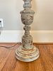 A Rustic Distressed Blue/Grey Spindle Floor Lamp. 18 x 66 
A floor lamp featuring a heavily Image - 2