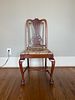 A Chippendale Style Mahogany Side Chair. 17 x 37 x 18 
A single side chair featuring a mahogany Image - 2
