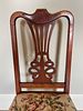 A Chippendale Style Mahogany Side Chair. 17 x 37 x 18 
A single side chair featuring a mahogany Image - 5