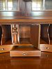 Maddox Chippendale Style Governor Winthrop Mahogany Secretary Desk Bookcase, Mid-20th Century. 33 Image - 5