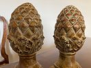 A Pair of Melannco Pineapple Bookends. 4 x 8 
A pair of Melannco pineapple-form bookends, each Image - 9