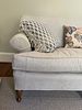 A George Smith Roll Arm Loveseat, 68 x 37 x 31. A George Smith Roll Arm Loveseat, upholstered in Image - 4