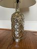 Contemporary Mercury Glass-Style Table Lamp with Scalloped Pattern. 14 x 28 
A contemporary Image - 5