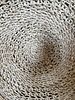 A Set of Three Graduated Silver-Toned Woven Natural Fiber Placemats. 18 x 20 x 24 A set of three Image - 7