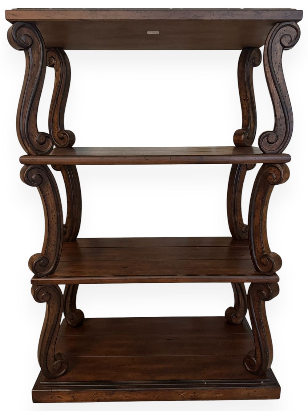 A Set of Three Painted Toleware Planters. A set of three painted toleware planters, comprising 