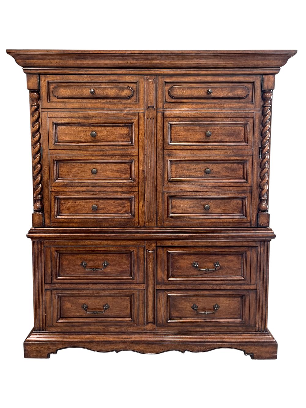 An Ashley Furniture 'Foxdown' Media Chest Hutch. 60 x 68.5 x 23 
An Ashley Furniture 'Foxdown' 