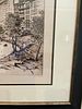 Signed Etching of a New York City Park Scene, Circa 1904. 23.5 x 28 An early 20th-century Image - 8