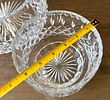 A Pair of Brilliant-Cut Crystal Bowls. A pair of clear, colorless cut crystal bowls of differing Image - 6