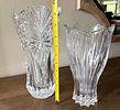 A Pair of Gorham Lead Crystal Vases, including a Lotus Pattern Vase. A pair of Gorham lead Image - 6