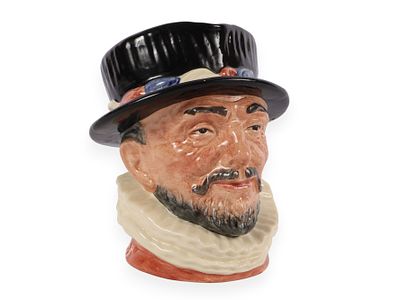 Royal Doulton 'Beefeater' Large Character Jug, D6206. A Royal Doulton 'Beefeater' Large 