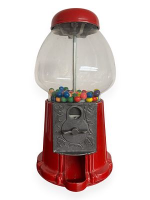 Vintage 1985 Carousel Classic Gumball Machine. A Vintage 1985 Carousel Classic Gumball Machine. 