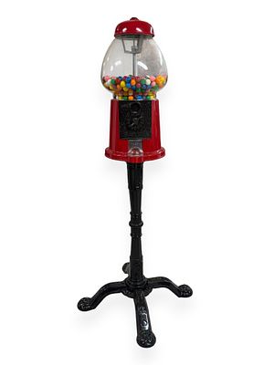 Carousel King Size Antique Style Gumball Machine with Stand. A Carousel King Size Antique Style 