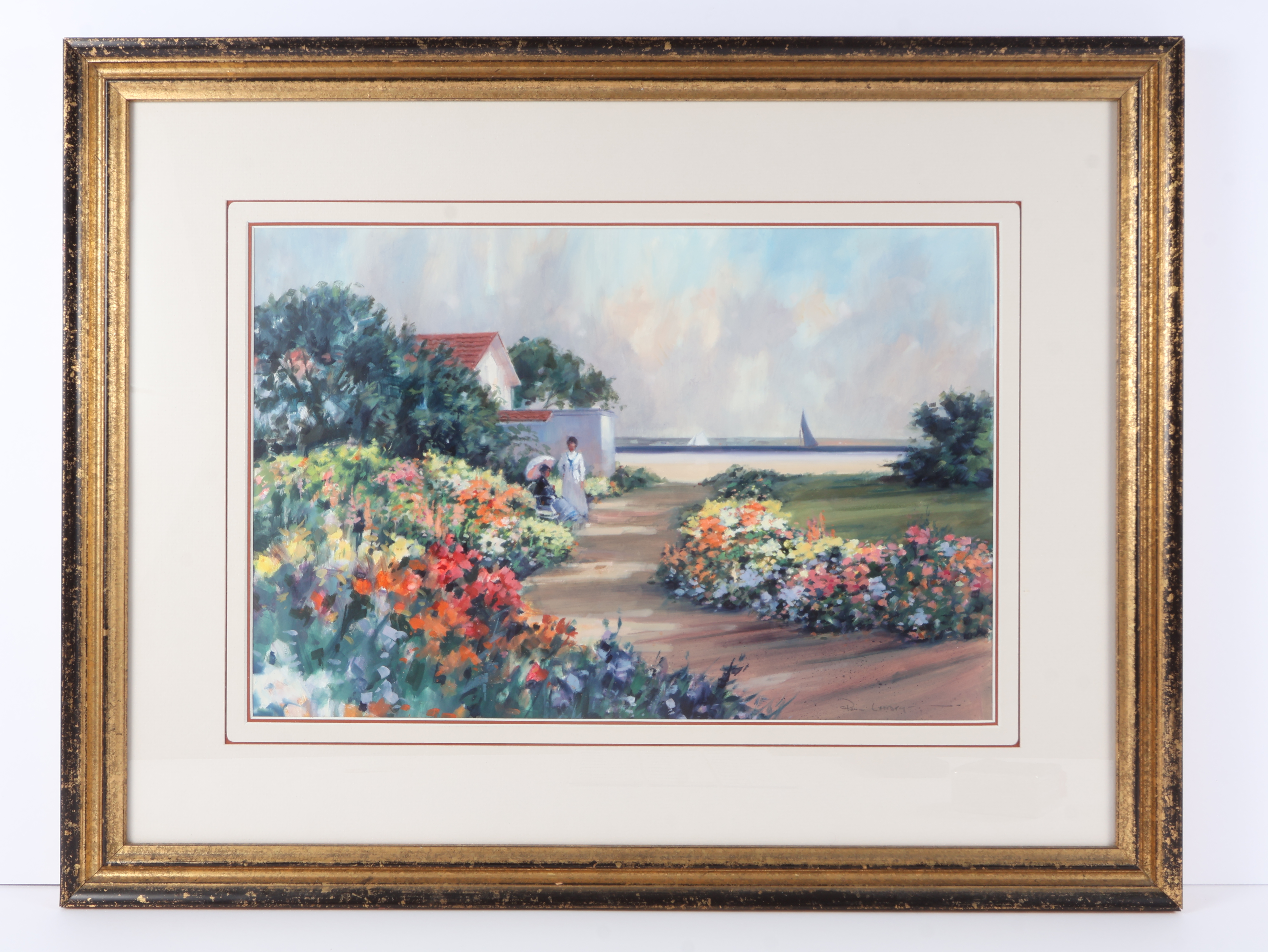 Paul Landry (Canadian-American, 1931-2018) 'Summer Garden' (Signed)