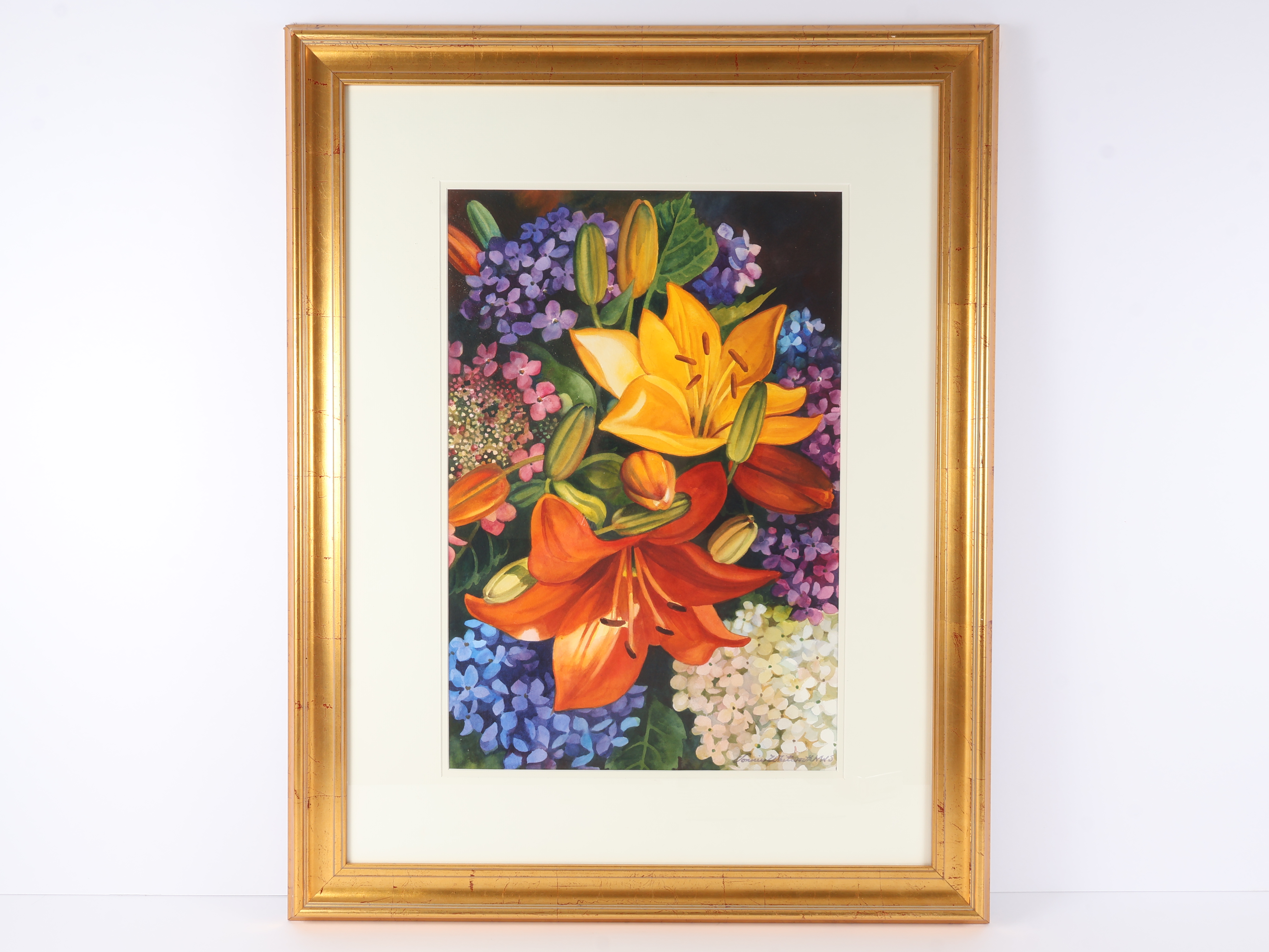 Vonnie Whitworth (American, Contemporary) 'Cut Flowers' (Signed)
