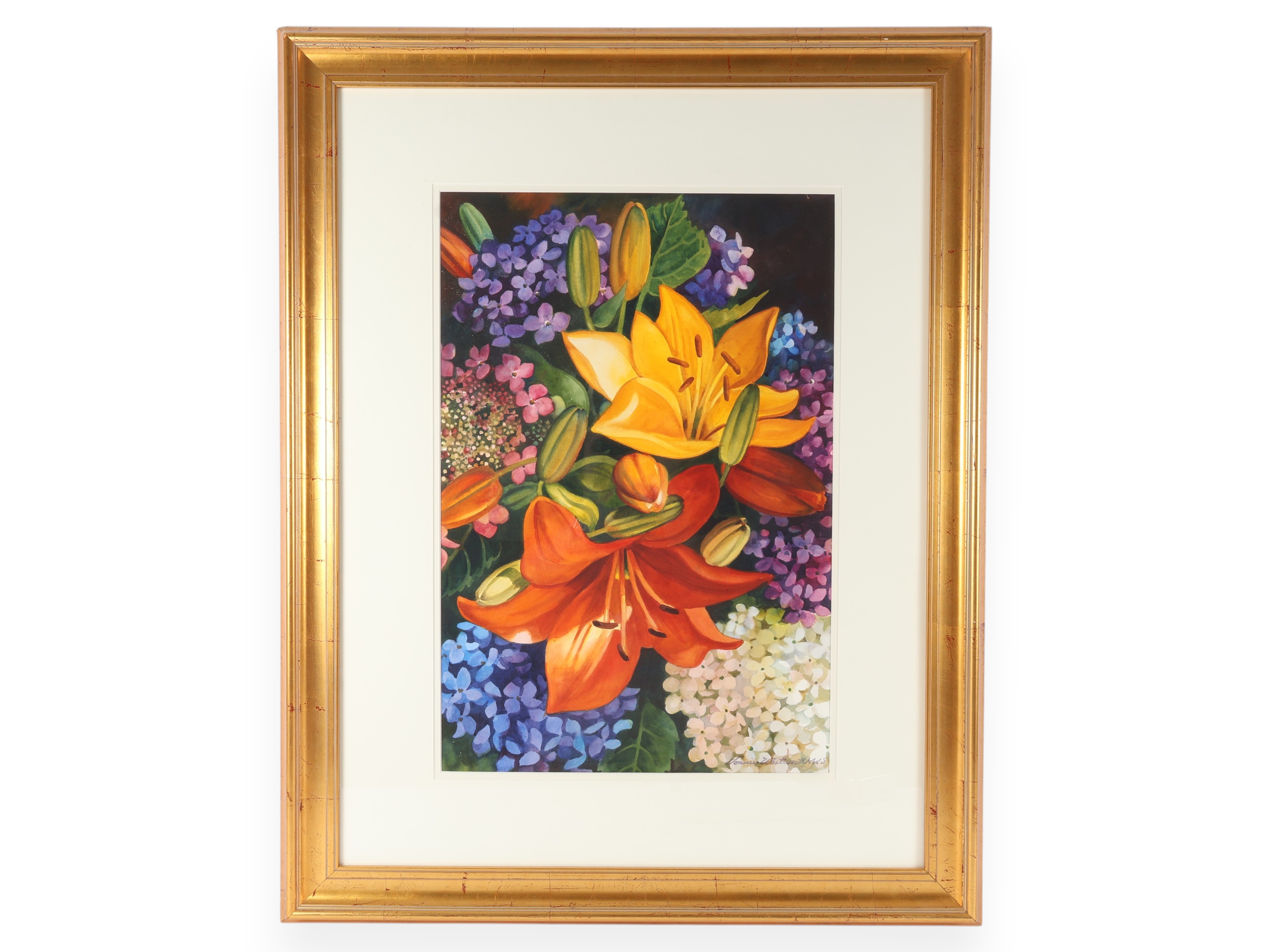 Vonnie Whitworth (American, Contemporary) 'Cut Flowers' (Signed)