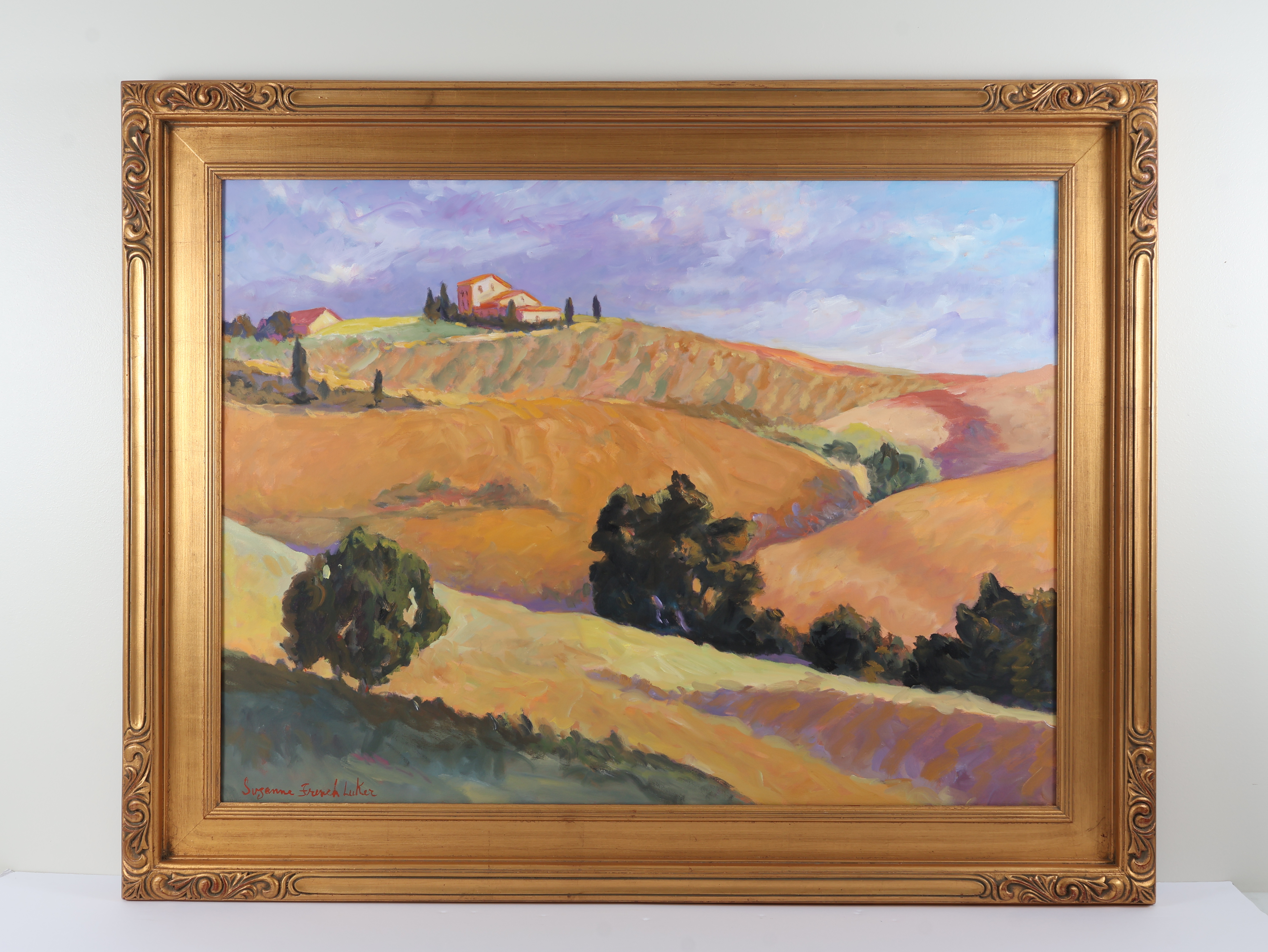 Suzanne French Luker, 'Burnt Browns of Tuscany' (Signed)